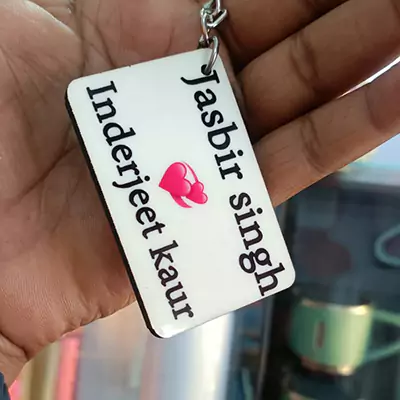 sublimation-recktange-keychain