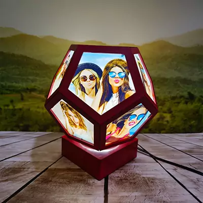 Pentagon Plastic Lamp